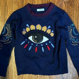 Kenzo “Evil Eye” Wool/Alpaca Sweater